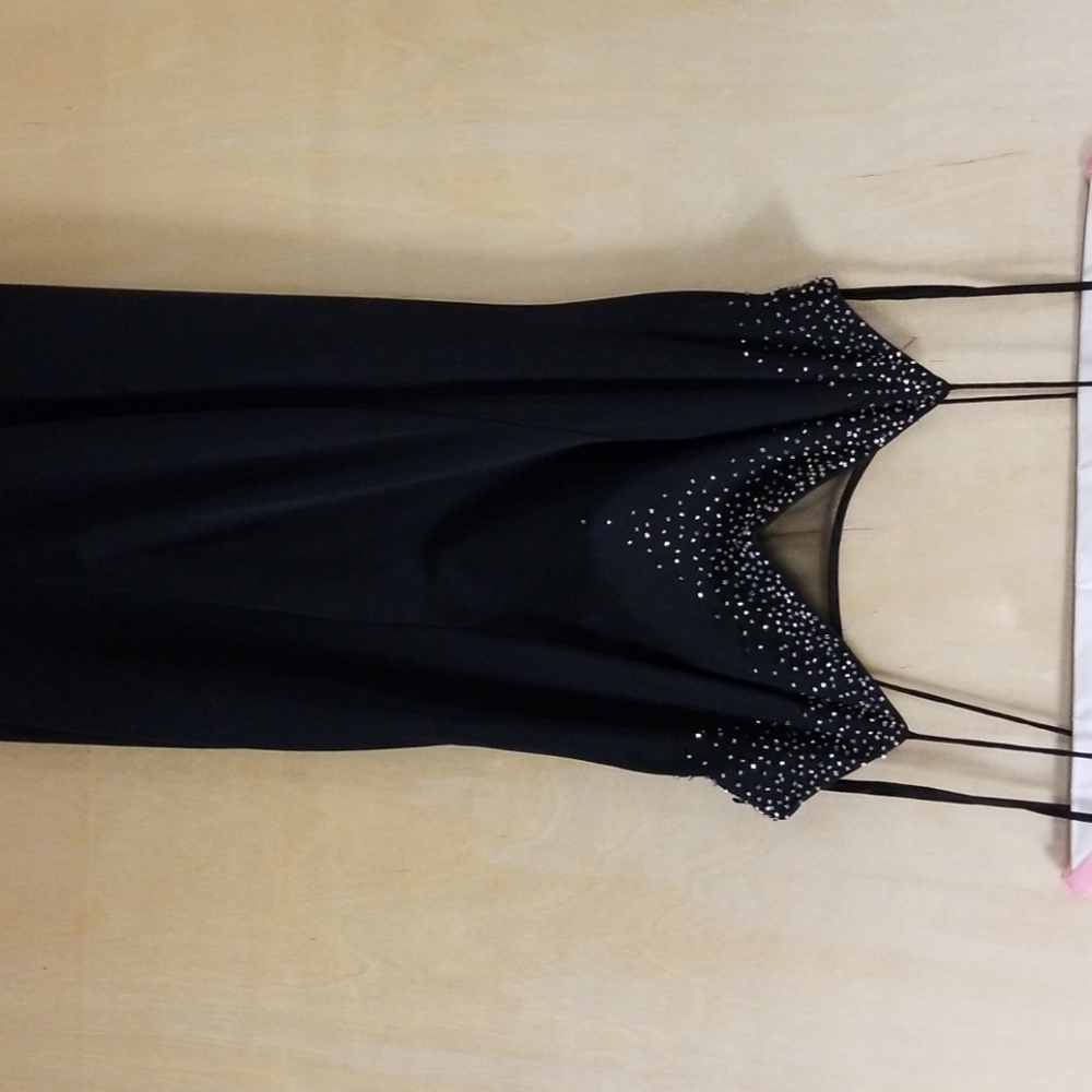 Black Sequined Bress